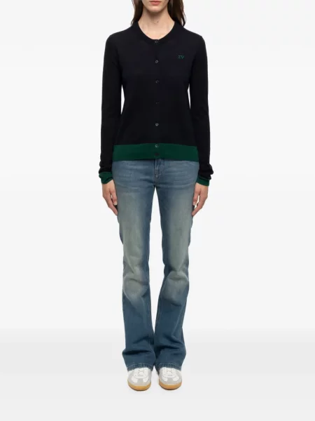 Kardigan Zadig&voltaire s vezom plava