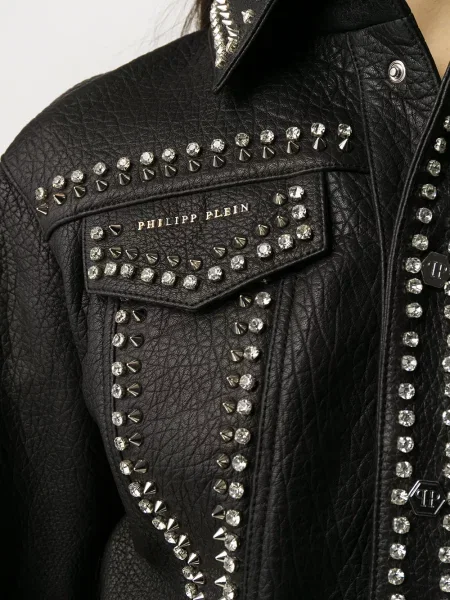 Kurtka skórzana Philipp Plein