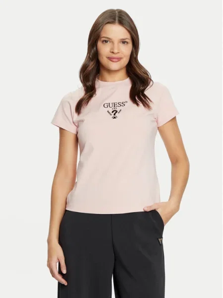 Тениска Guess COLETTE розово