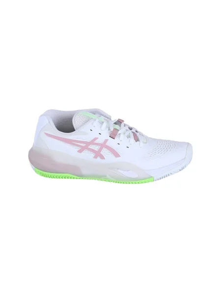 Dámske tenisové topánky ASICS Gel-Resolution X Clay W white/morganite ružová