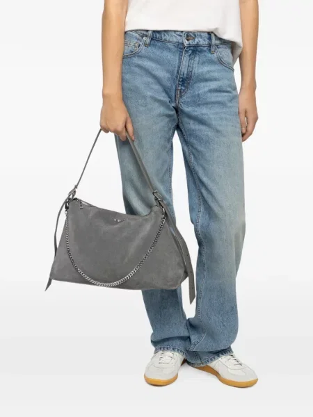 Τσάντα Zadig&voltaire σουέτ γκρι