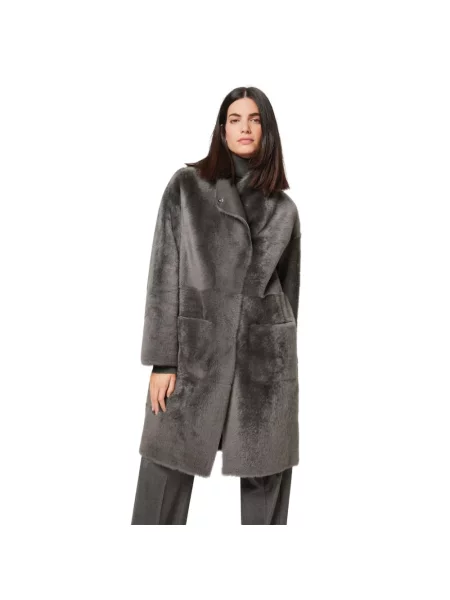 Kurtka skórzana Windsor szara