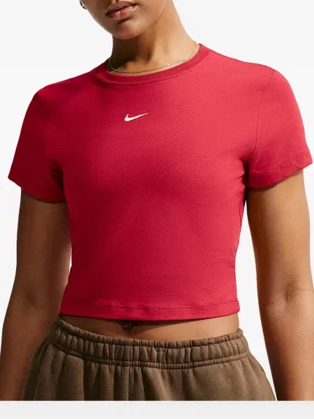 Decupat cămașă Nike cu imagine tricotate gri