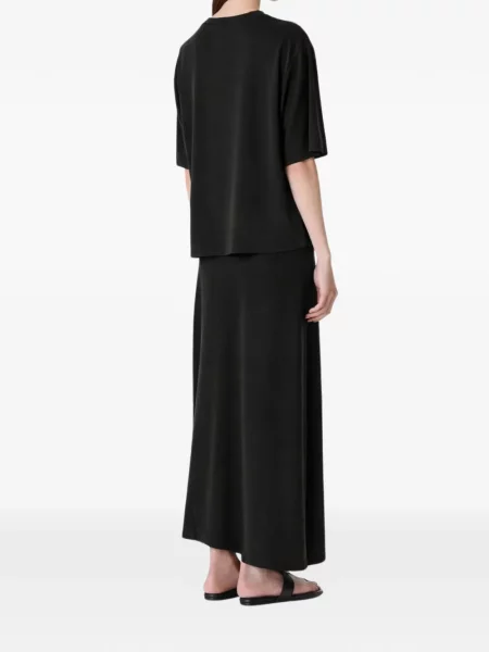 Fusta maxi Iro drapată negru