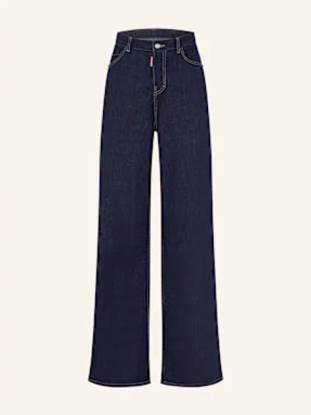 Jeansy Straight Traveller blau niebieskie