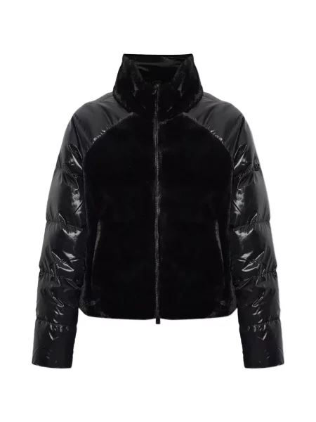 Geacă cu puf Moose Knuckles cu blană negru