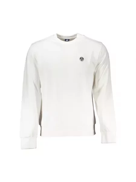 Bluza North Sails z długim rękawem klasyczna biała