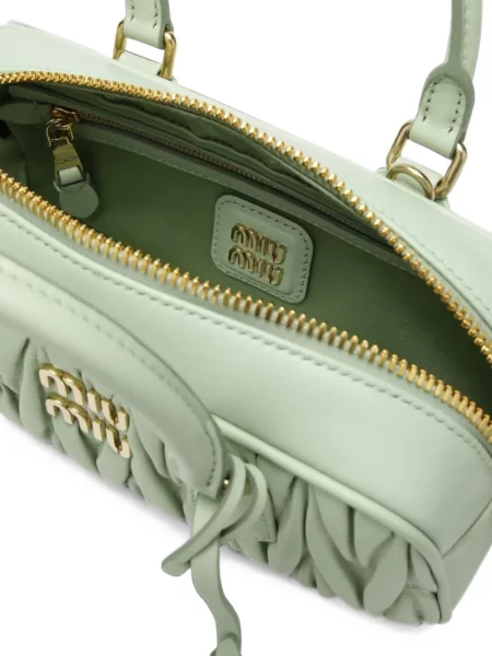 Geantă Miu Miu din piele verde