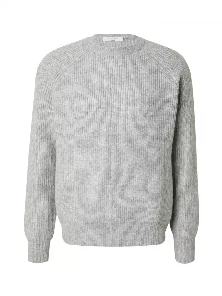 DAN FOX APPAREL Tricou Michael amestecat gri