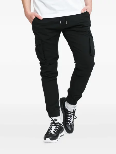 Spodnie Alpha Industries do biegania czarne