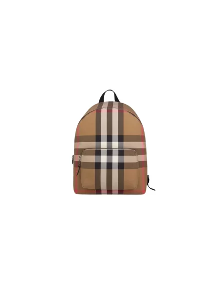 Torba Burberry w kratę beżowa