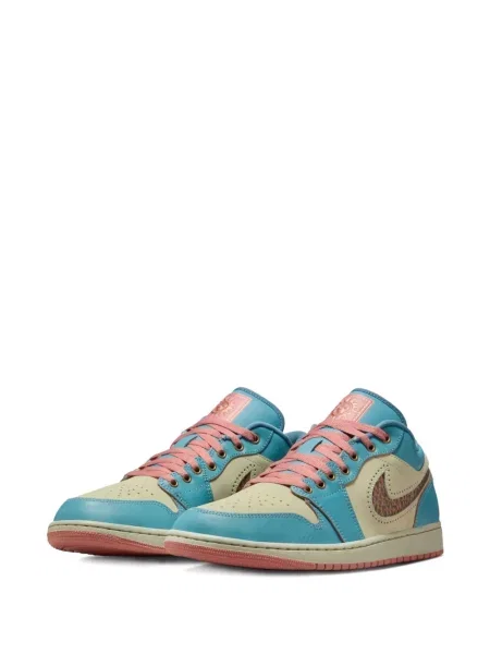Sneakers Jordan Air Jordan 1 με κορδόνια με δαντέλα μπλε