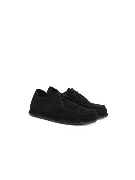 Półbuty Birkenstock zamszowe czarne