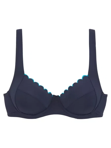 LASCANA Sutien costum de baie gențiană albastru