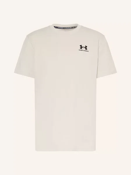 Under Armour Tričko Ua Heavyweight krémová