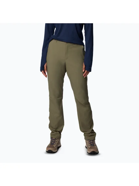 Pantaloni de trekking pentru femei Columbia Leslie Falls Pant II stone green verde