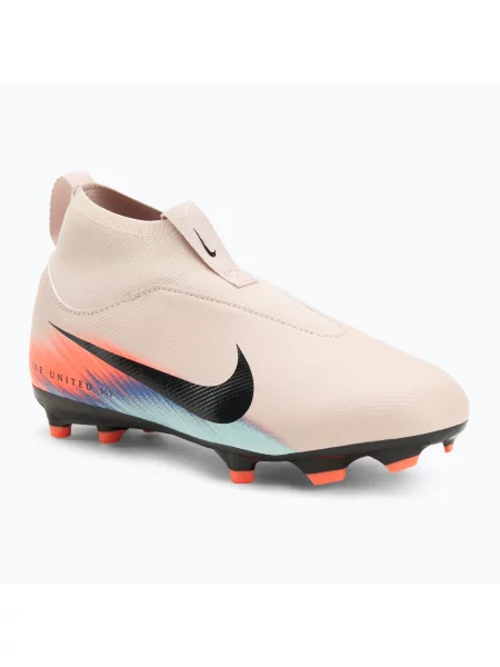 Кросівки футбольні Nike United Mercurial Superfly 10 Academy Jr FG/MG silt red/racer blue червоні