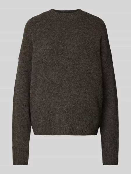 Sweter o kroju relaxed fit z domieszką wełny model BOOM' Vero Moda