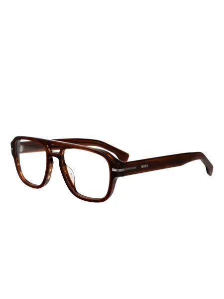 Ochelari de soare aviator Boss maro