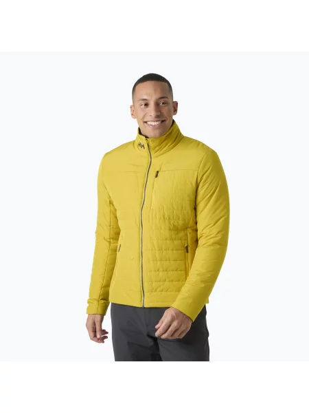 Geacă de navigație pentru femei Helly Hansen Crew Insulator gold rush