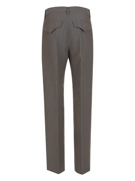 Pantaloni Aspesi plisate gri