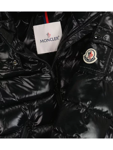 Πουπουλένιο μπουφάν Moncler Enfant μαύρο