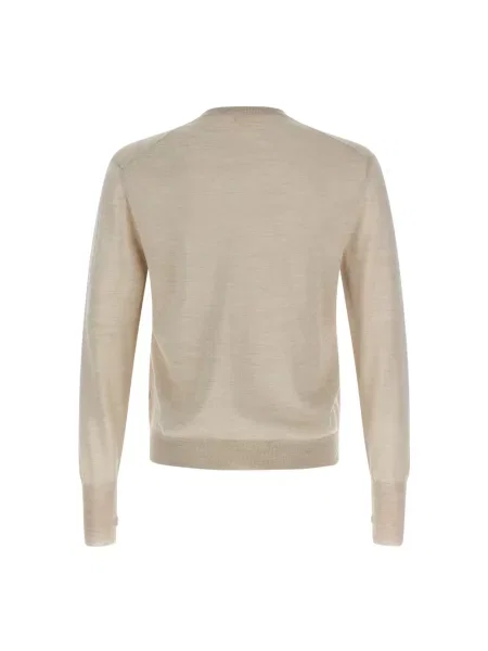 Sweter Ma'ry'ya wełniany beżowy