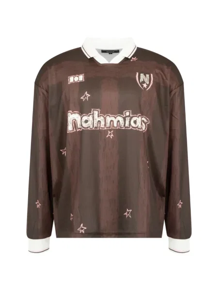 Lung tricou Nahmias maro