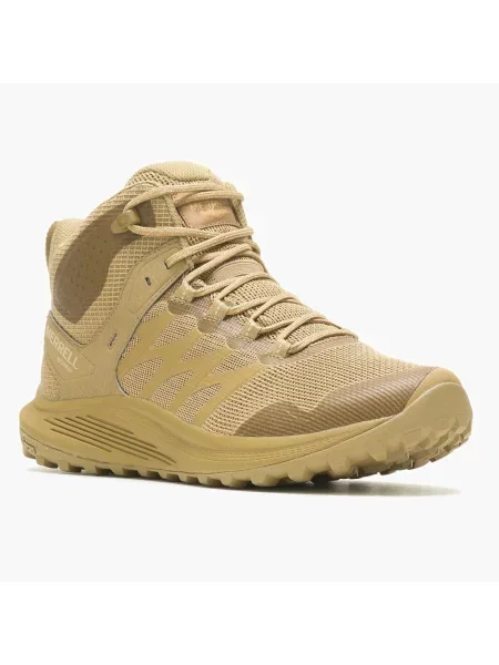 Buty trekkingowe Merrell Nova 3 Mid WP brązowe