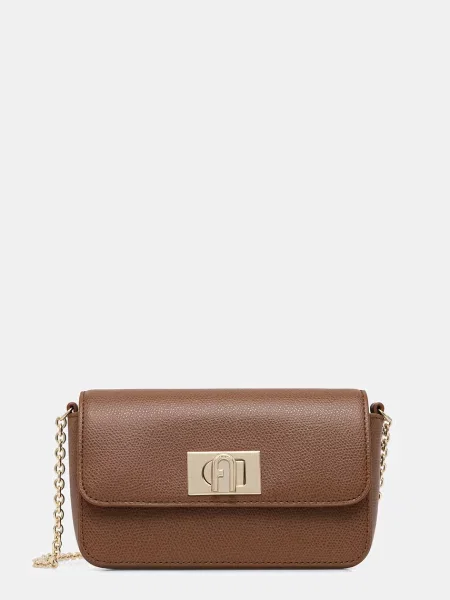 Furla Geantă crossbody de damă din piele maro