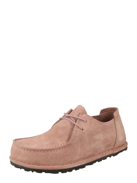 Mocasini Birkenstock din dantelă roz