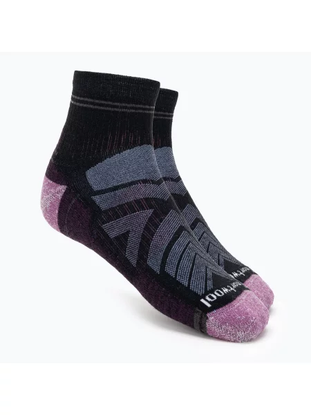 Smartwool Hike Light Cushion Чорапи за трекинг до глезена черни