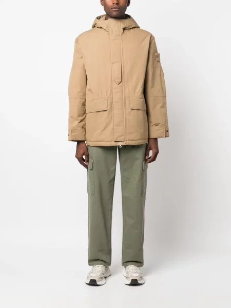Striukė Stone Island su gobtuvu akmenys