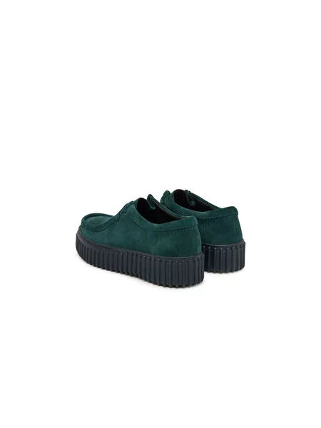 Polobotky Clarks Torhill Bee zelená
