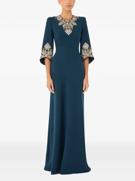 Šaty Jenny Packham modrá