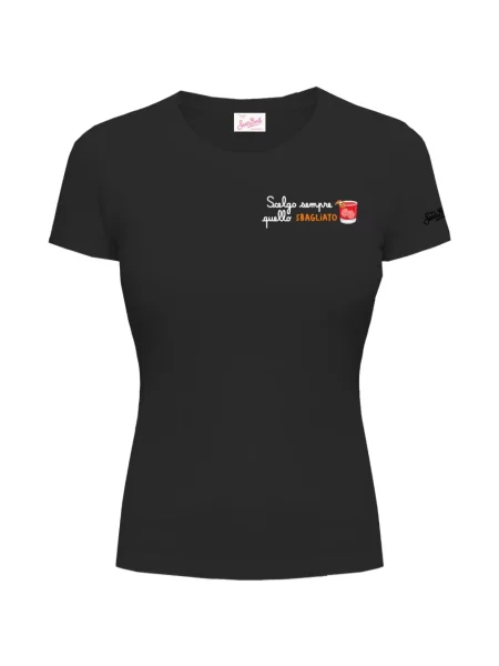 Tricou Mc2 Saint Barth cu imagine negru