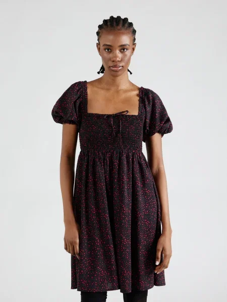 AÉROPOSTALE Rochie roșu negru