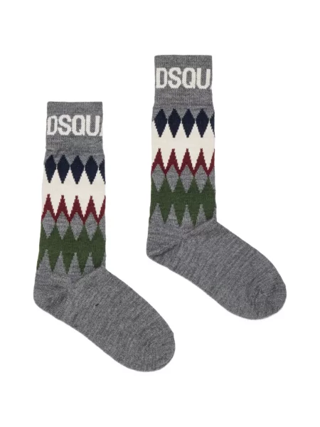 Skarpety dziecięce Dsquared2 szare