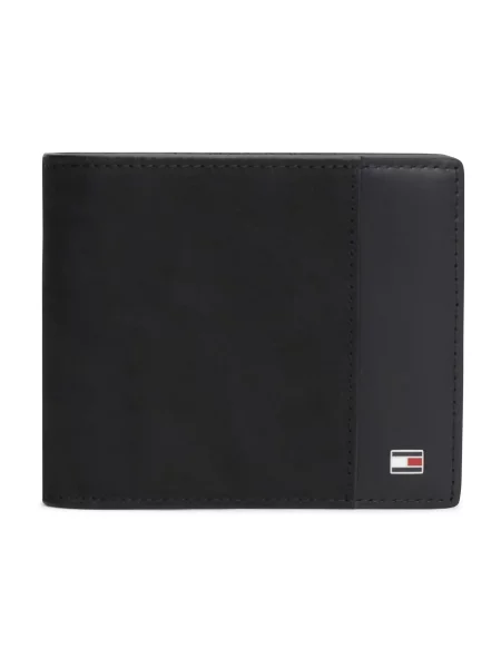 Tommy Hilfiger portofel RFID pentru bărbați din piele negru