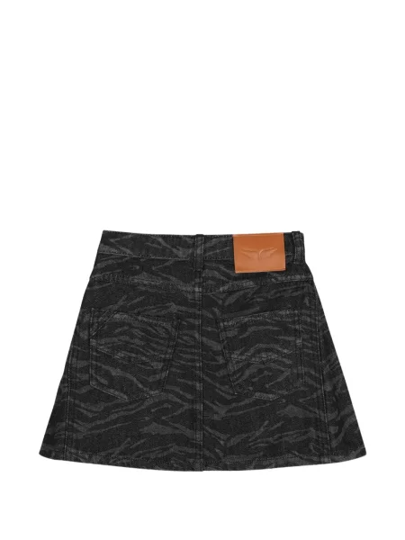 Spódnica jeansowa dziecięca Zadig & Voltaire czarna