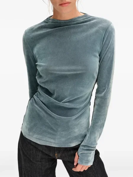 Tricou Bimba Y Lola de catifea albastru