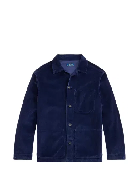 Siuvinėta pledinė marškiniai Polo Ralph Lauren ruoželis pilka