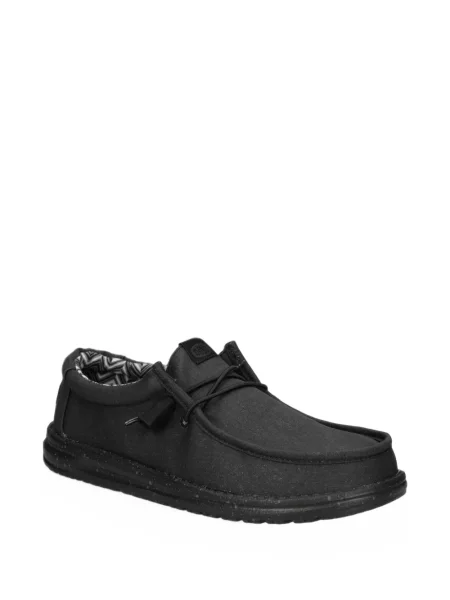 Pantofi loafer Hey Dude stretch negru