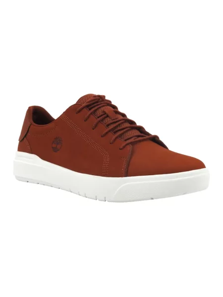 Sneakersy Timberland skórzane brązowe