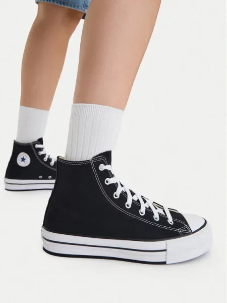 Converse Tornacipő Chuck Taylor All Star Eva Lift Hi fekete