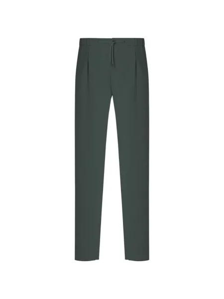 Pantaloni Giorgio Armani plisate verde