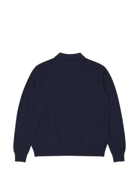 Lung tricou polo Edmmond Studios albastru