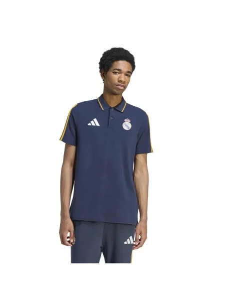 Koszulka polo Real Madrid DNA czarna