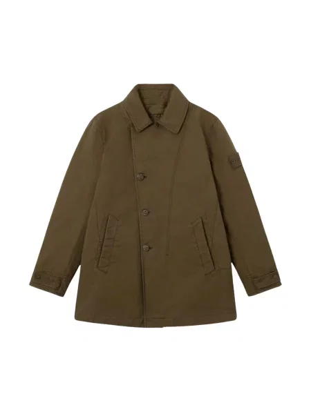 Płaszcz Stone Island z kamieniami zielony