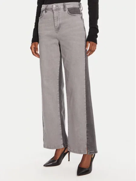 LOLA CASADEMUNT Jeansy Wide Leg szary